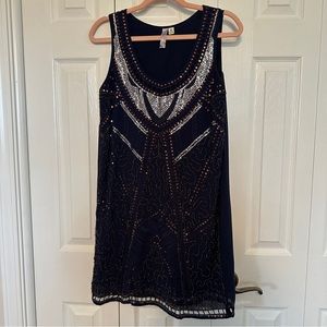 Beaded flapper dress